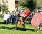 Istorie experimentală despre daci și romani la Muzeul Satului Vâlcean Înfruntarea lupilor Foto Veteres Milites Sibiu jpg