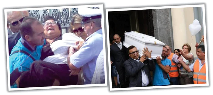 Mamei i s-a făcut rău la înmormântare