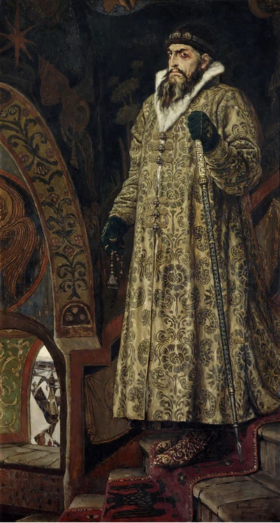 Ivan cel Groaznic, portret din secolul al XIX lea FOTO wikipedia