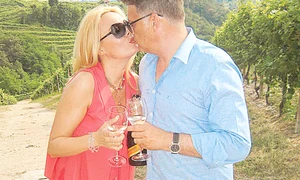 Dana Săvuică şi soţul ei, Răzvan jpeg