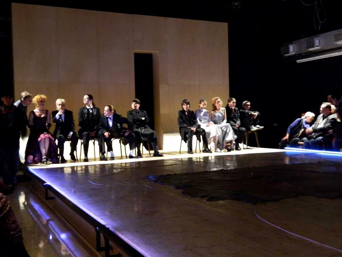 Spectacolul lui Andrei Şerban s-a jucat în noua sală a Teatrului Bulandra. FOTO Aura Clara Marinescu