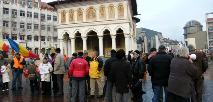Protestul va avea loc în Piaţa Prefecturii