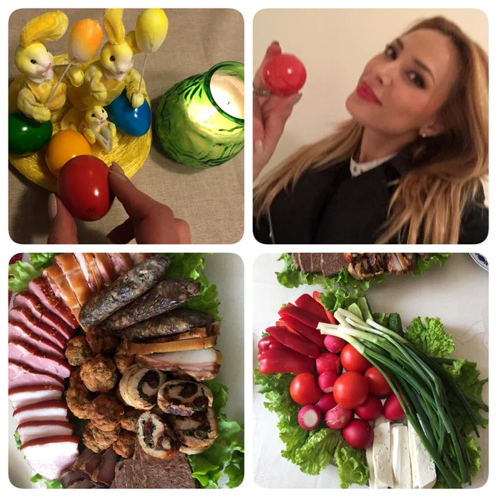 De Paşte, Iulia Vântur a avut parte de o masă copioasă