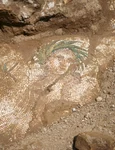 Mozaic rar, descoeprit în orașul antic Aspendos (© Türkiye Cumhuriyeti Kültür ve Turizm Bakanlığı)