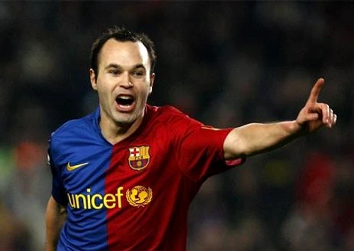 Andres Iniesta, unul dintre cei mai în formă jucători ai Barcelonei