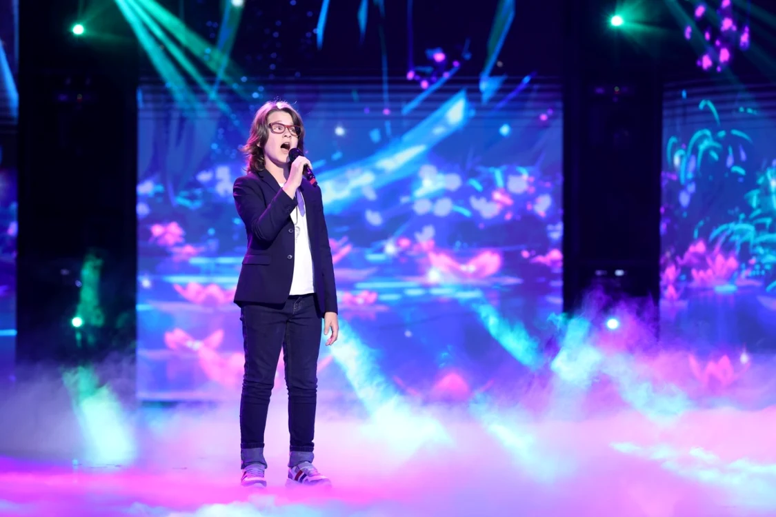 Filip Cioc, pe scena ”Românii au Talent”, sursa: Arhivă Personală