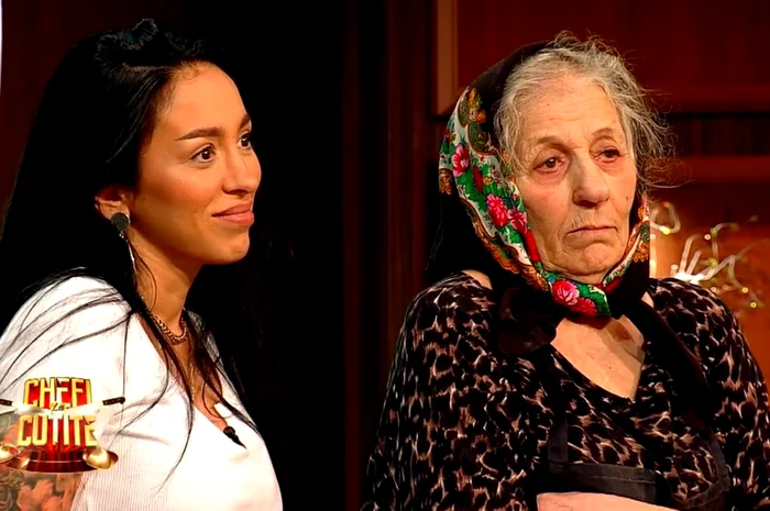 Ruby a venit cu mamaie la «Chefi la cuțite»Foto: captură Antena 1