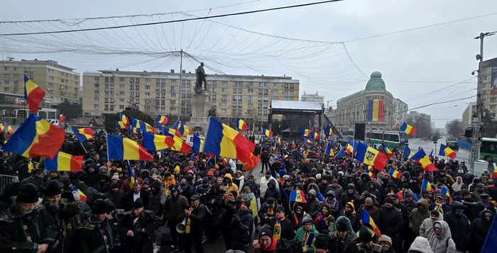 Marșul Unirii de la Iași, organizat de AUR FOTO: Partidulaur.ro
