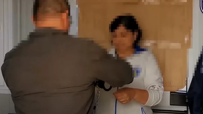 Românca a fost predată autorităților maghiare FOTO captură Yotube