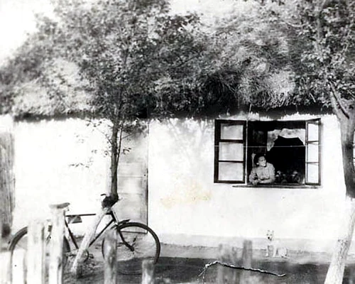 Casa din Valea Calmatui, satul unde a avut domiciliu obligatoriu Corneliu Coposu Colectie Memorialul Sighet jpg