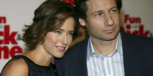 David Duchovny şi Tea Leoni foto getty images