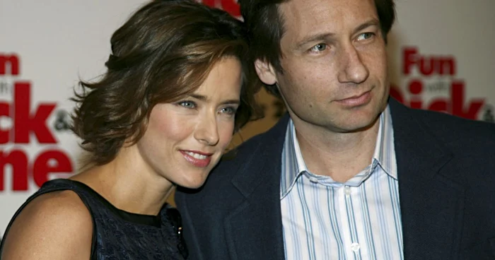 David Duchovny şi Tea Leoni au fost căsătoriţi timp de 17 ani FOTO Getty Images