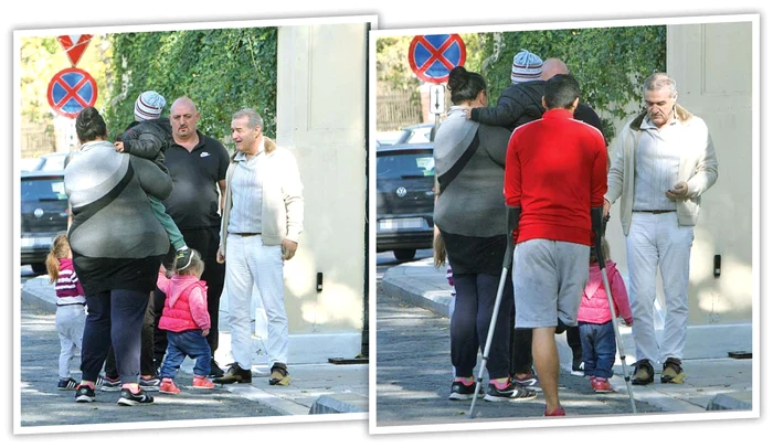 Becali a fost generos şi cu mămicile