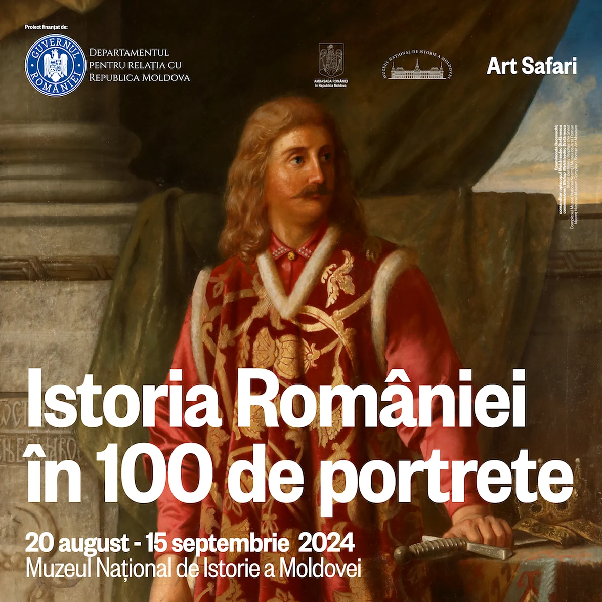 „Istoria României în 100 de portrete” la Chișinău