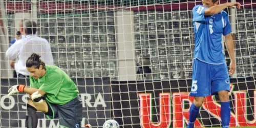 Fotbaliştii bosniaci, dărâmaţi după înfrângerea din Giuleşti