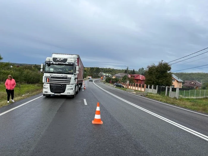 Locul accidentului SURSA ISU Olt