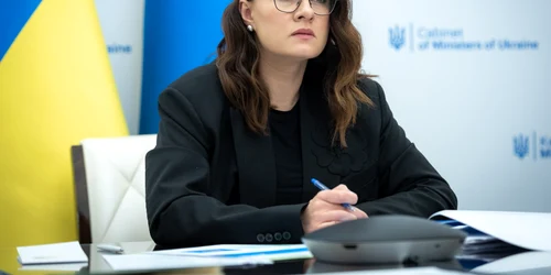 Ministrul ucrainean al economiei Iulia Sviridenko   Facebook jpg