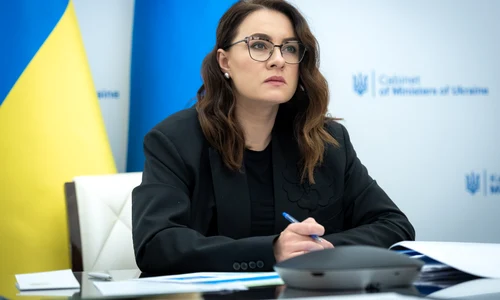 Ministrul ucrainean al economiei Iulia Sviridenko Facebook jpg