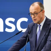 Friedrich Merz   discurs la Conferința de securitate de la Munchen FOTO EPA EFE jpg