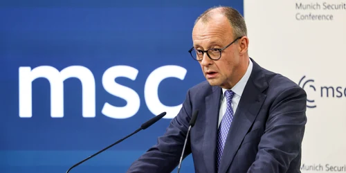 Friedrich Merz   discurs la Conferința de securitate de la Munchen FOTO EPA EFE jpg