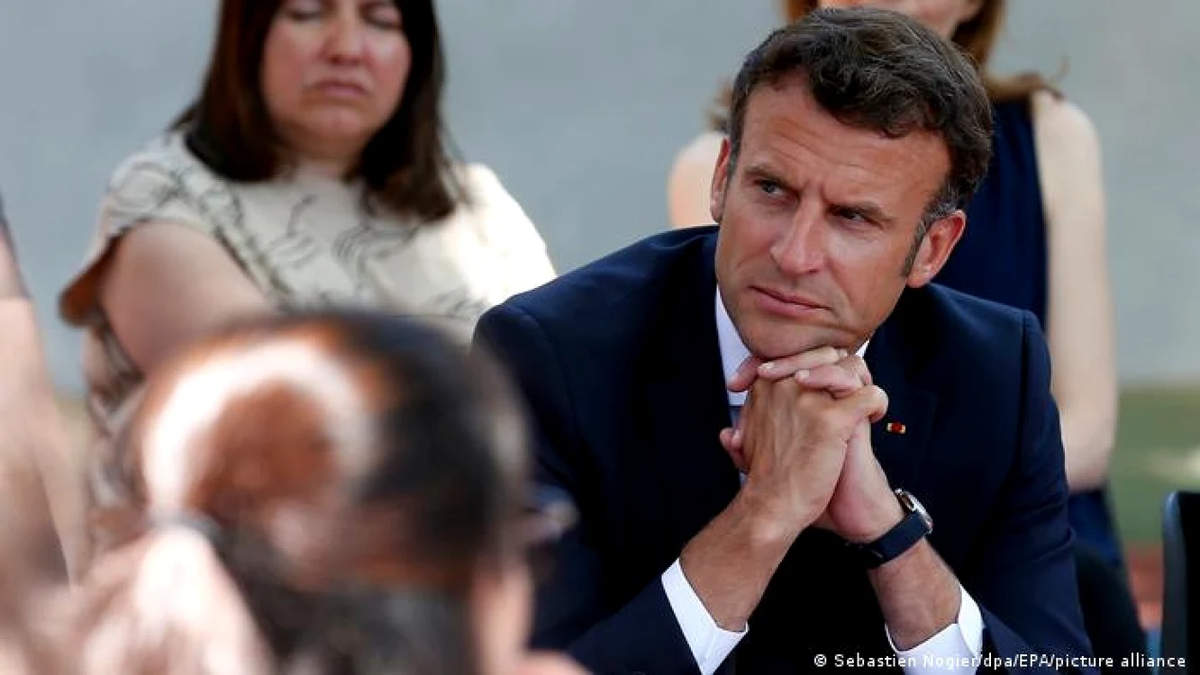 Preşedintele Franţei, Emmanuel Macron