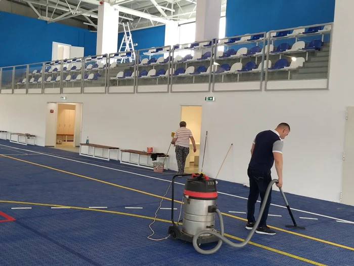 Sala de sport de la Boldur este gata de inaugurare