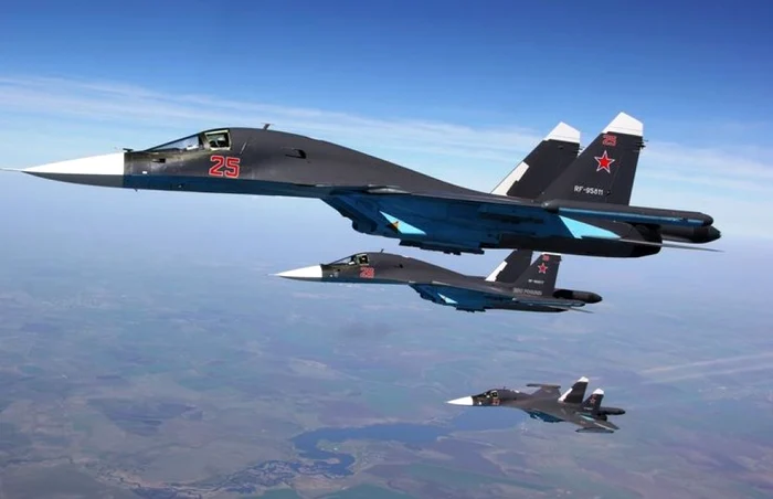 Avioane Su-34. Foto: Arhiva Adevărul