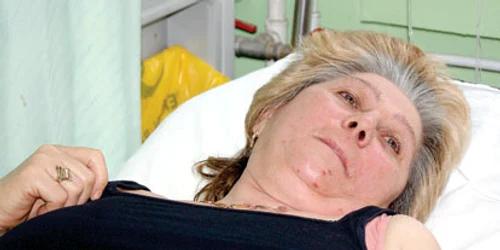 Maria Vidrighin a fost internată la spital şi i s-au dat calmante