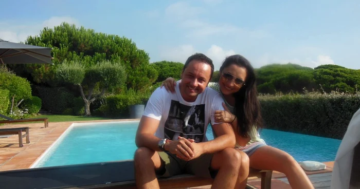 Andra şi Cătălin Măruţă s-au relaxat pe Coasta de Azur