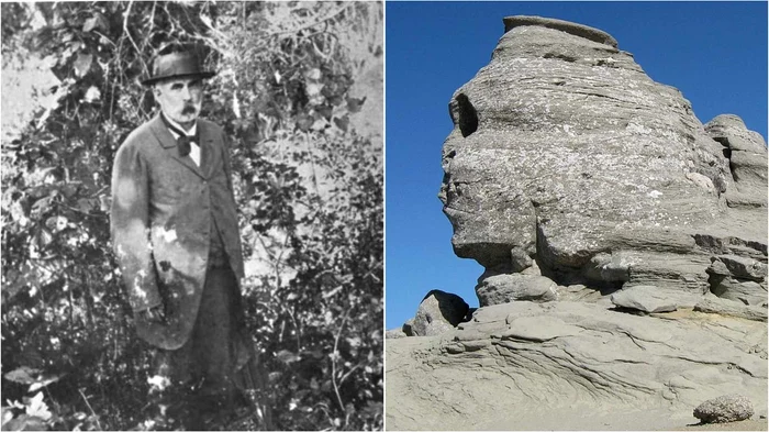 Nicolae Densușianu a descris Sfinxul ca fiind întruchiparea zeului Saturn. Wikipedia. 