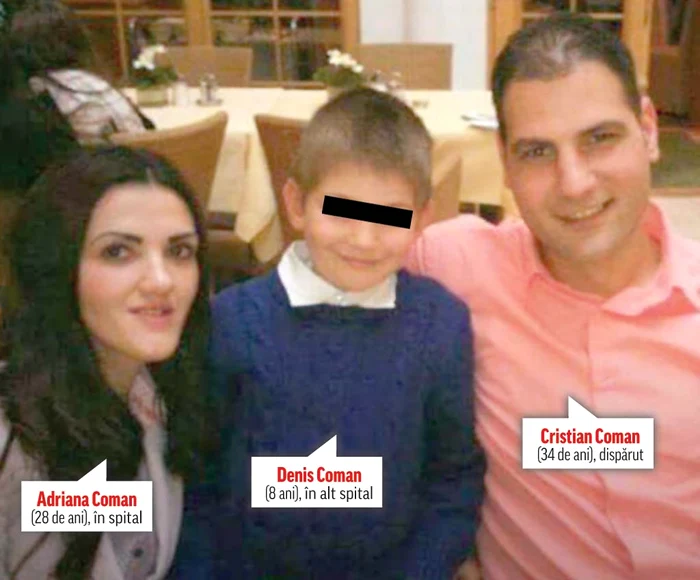 Adriana şi Cristian Coman, împreună cu fiul Denis, erau în vacanţă la Nisa şi ieşiseră pe faleză în momentul în care şoferul terorist a intrat cu camionul în mulţime