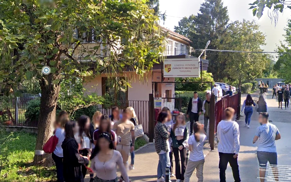 Colegiul Economic din Timișoara FOTO Google maps