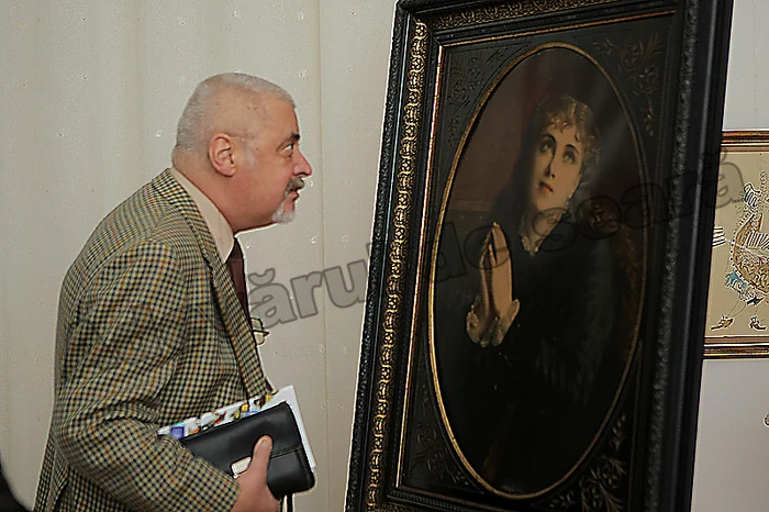 Printre tablourile donate Muzeului de Artă se numără şi cel intitulat „Madonă“. Foto: Bogdan Crăciun