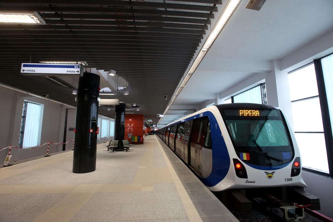 Stație de metrou Tudor Arghezi. foto: Sever Gheorghe