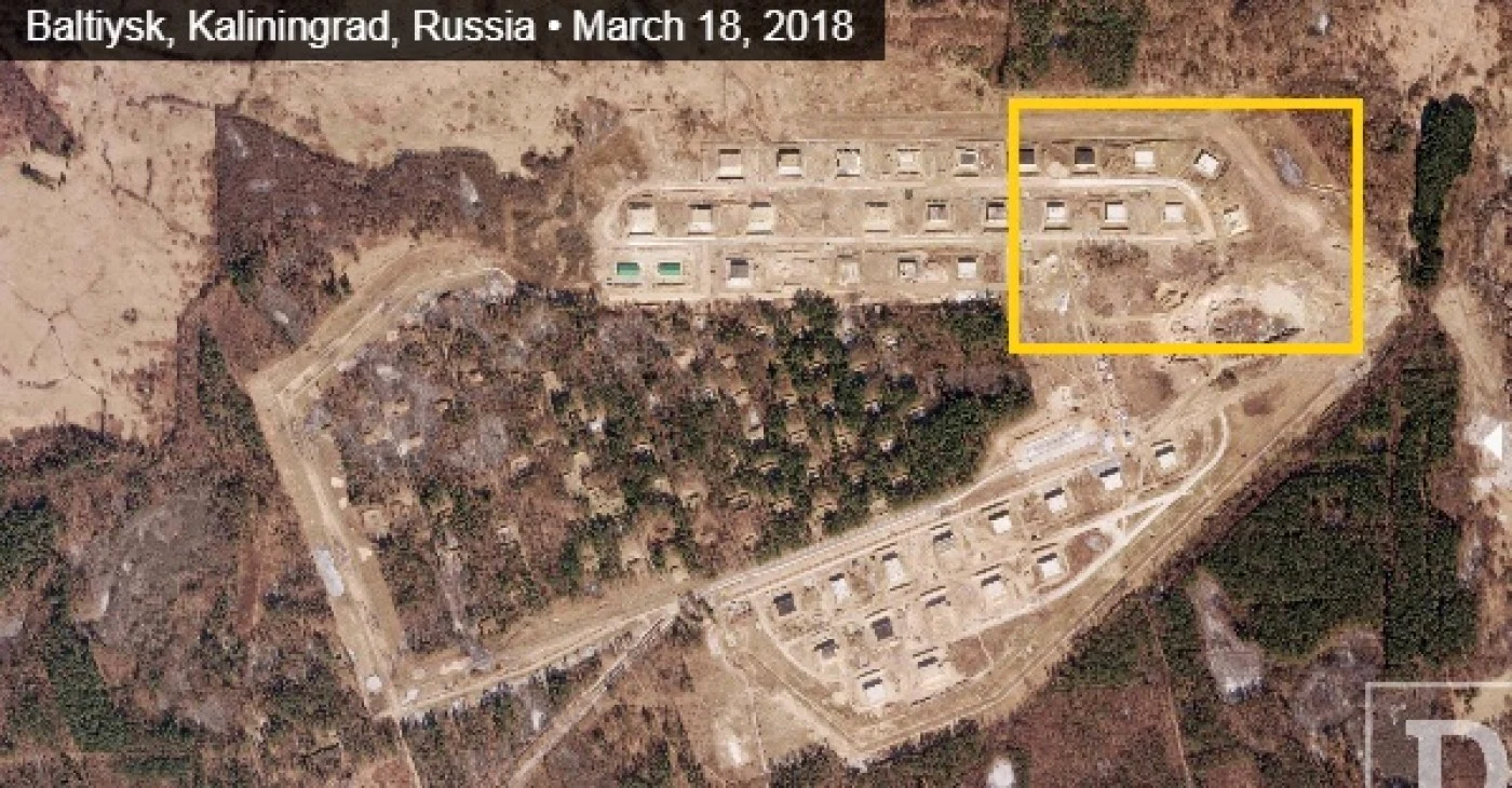 Kaliningrad martie 2018 Planet Labs