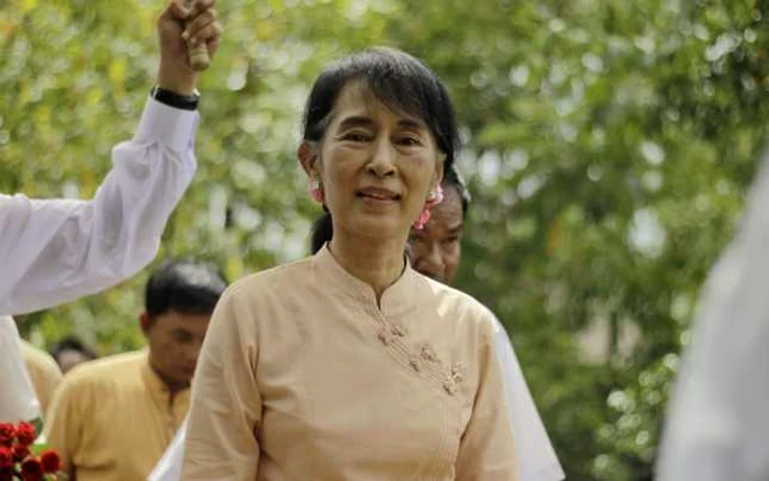 Liderul pro-democraţie din Myanmar, Suu Kyi Foto Reuters