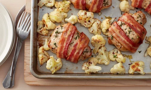 cotlet de porc invelit in bacon jpeg