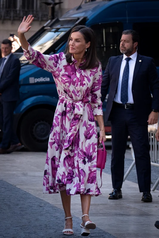 Regina Letizia în Barcelona