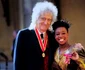 Brian May și YolanDa Brown 