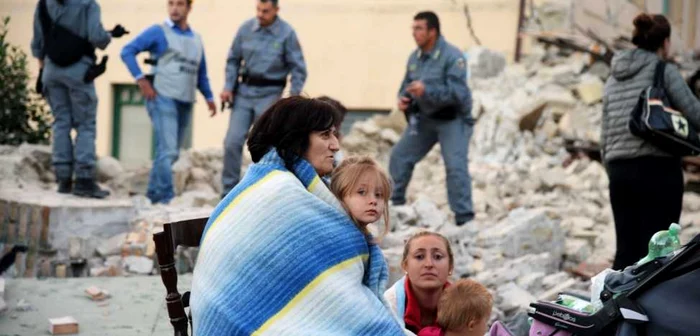 Copiii, cei mai afecta'i de cutremurul din Italia FOTO Getty Images