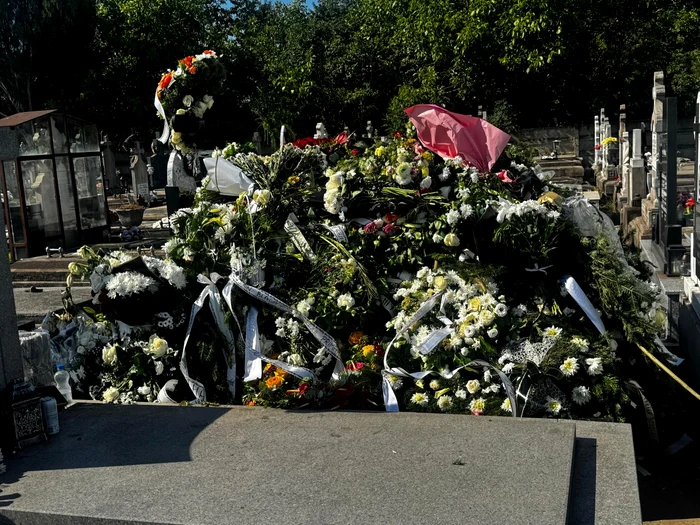 Mormântul lui Mihai Leu / foto: Adevarul Daniel Guță