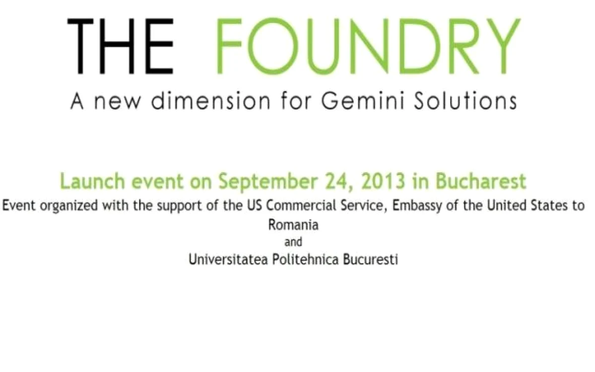 GemsFoundry -  nou incubator românesc pentru firmele de început din IT