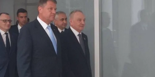 Klaus Iohannis si Nicolae Timofti