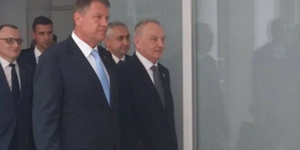 Klaus Iohannis si Nicolae Timofti