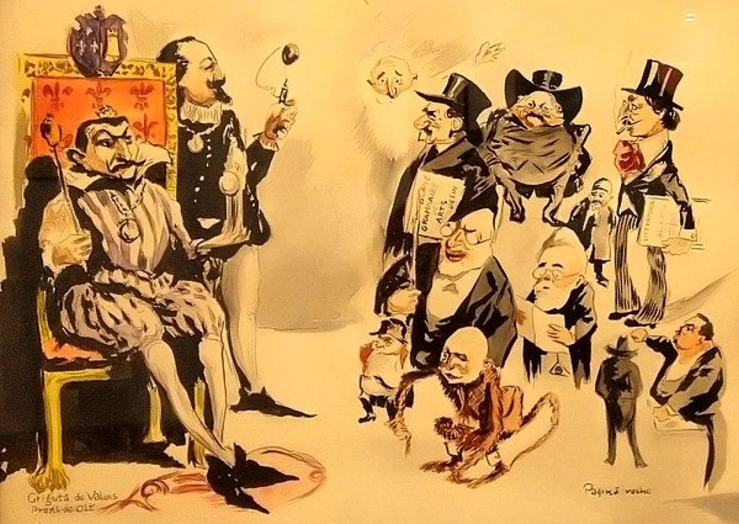 Imagine Caricatură de Nicolae
Petrescu Găină