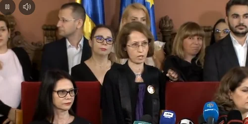 Judecătoarea Raluca Moroșanu, de la Secția Penală a Curții de Apel București FOTO: captură ecran TVR