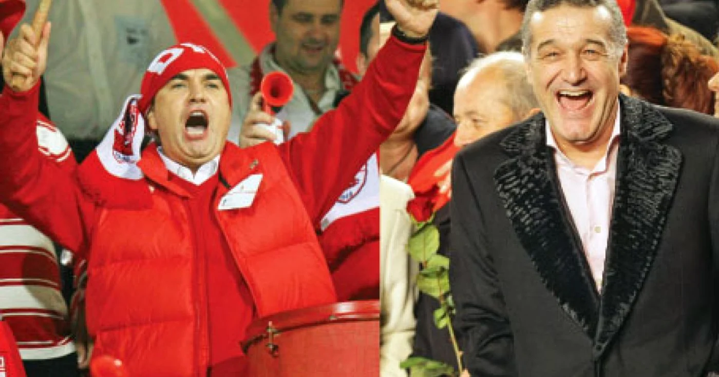 Cristi Borcea şi Gigi Becali