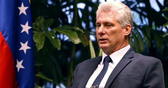 Preşedintele Cubei, Miguel Diaz-Canel FOTO EPA-EFE