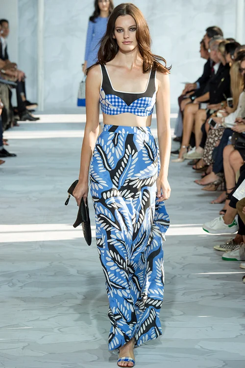 Cele mai frumoase rochii de seară pentru primăvară 2015. Designer: Diane von Furstenberg
