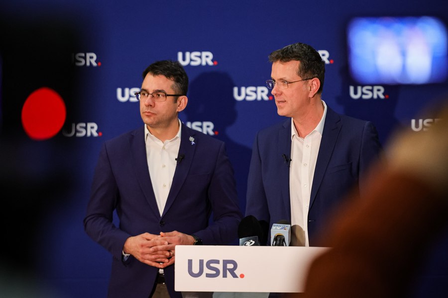 USR amenință că va depune o moțiune de cenzură împotriva guvernului Ciolacu, după alegerile prezidențiale